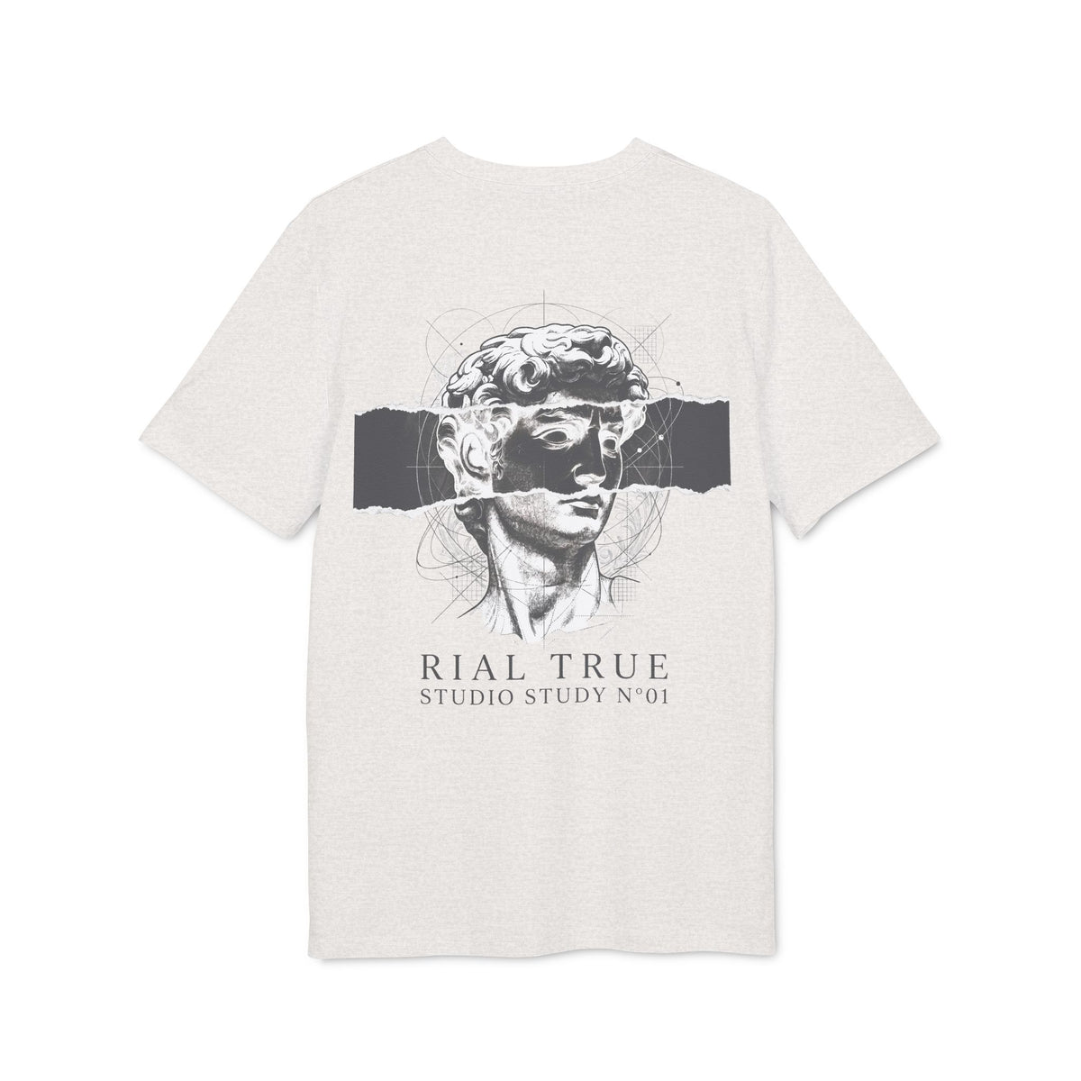 RIAL TRUE — ARCHIVE_01 "Studio Study N°01" Graphic Tee | Heavyweight Organic Streetwear