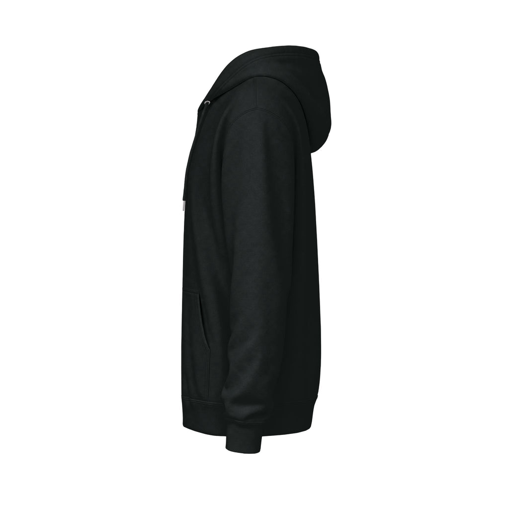 RIAL TRUE - "ARCHIVE_01" Studio Study N°01 Graphic Hoodie, Renaissance Art & Brutalist Design BLACK