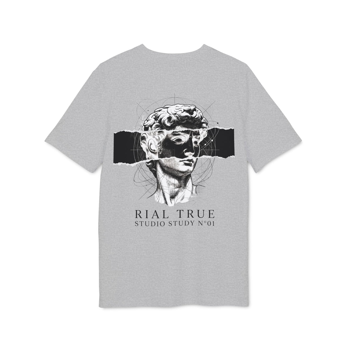 RIAL TRUE — ARCHIVE_01 "Studio Study N°01" Graphic Tee | Heavyweight Organic Streetwear