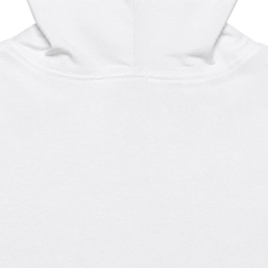 RIAL TRUE - "ARCHIVE_01" Studio Study N°01 Graphic Hoodie, Renaissance Art & Brutalist Design WHITE