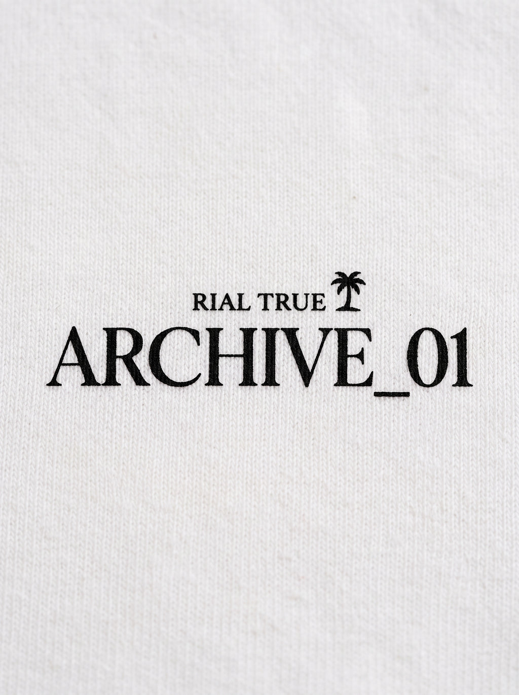 RIAL TRUE — ARCHIVE_01 "Studio Study N°01" Graphic Tee | Heavyweight Organic Streetwear