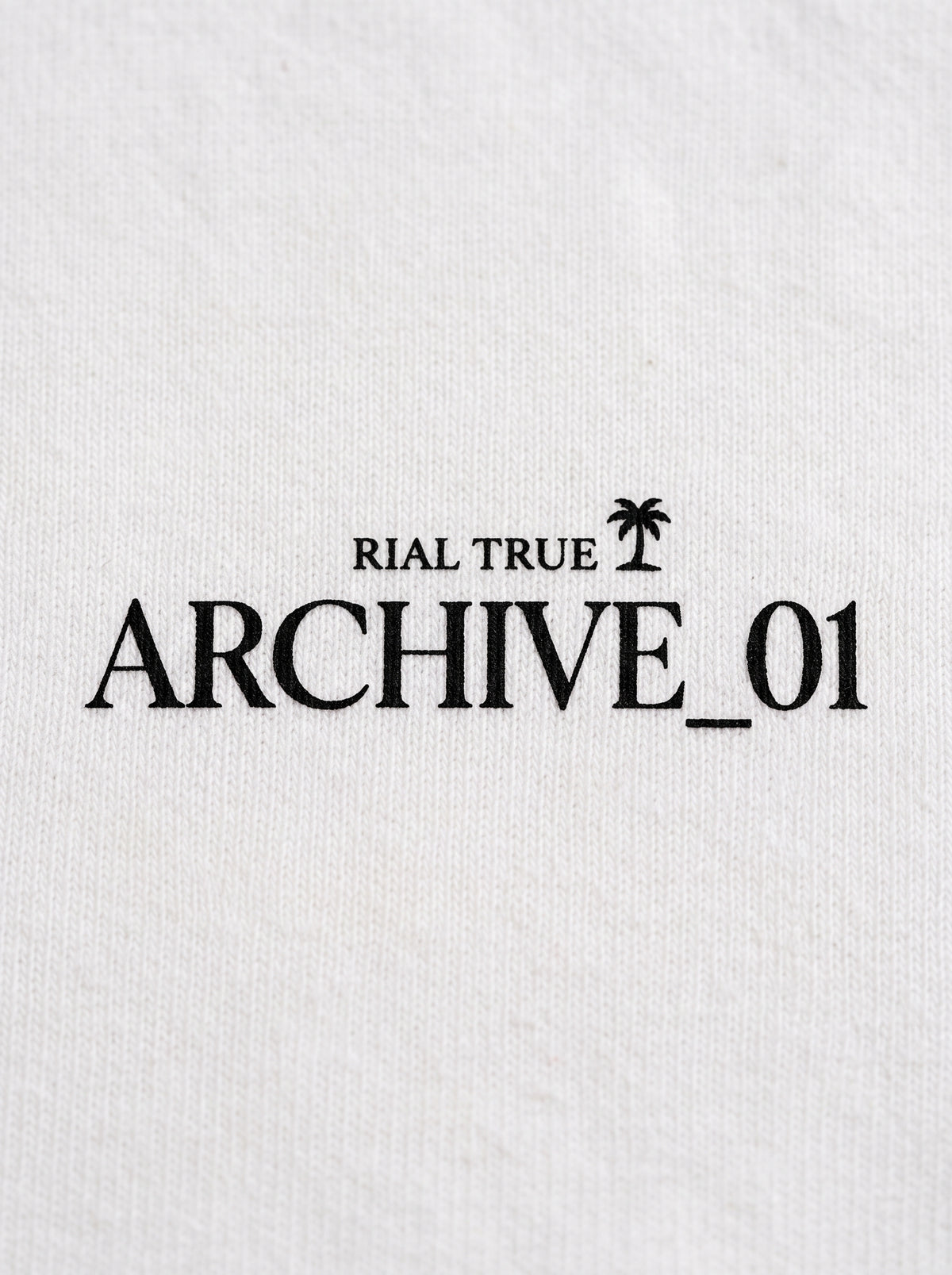 RIAL TRUE — ARCHIVE_01 "Studio Study N°01" Graphic Tee | Heavyweight Organic Streetwear
