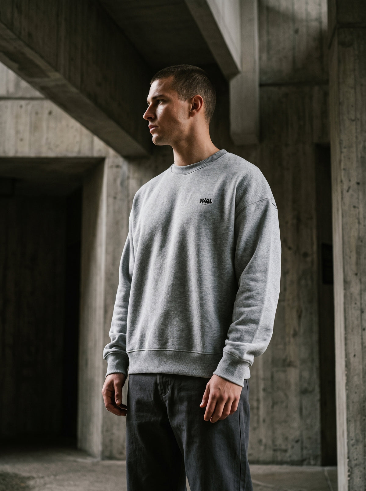Essentials Bright Crewneck Sweatshirt — RIAL TRUE