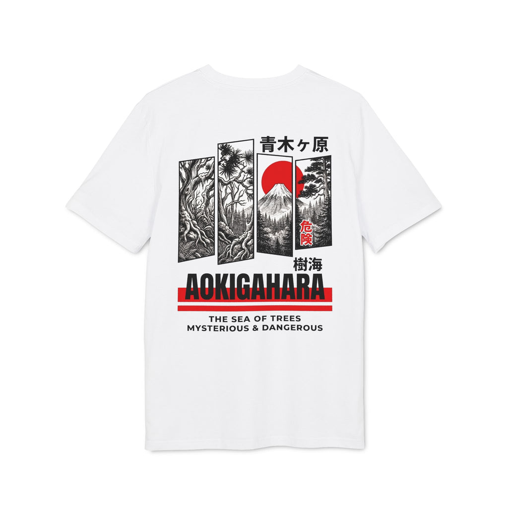 RIAL True — "Aokigahara" Jukai Japanese Graphic Tee | Heavyweight Organic Streetwear