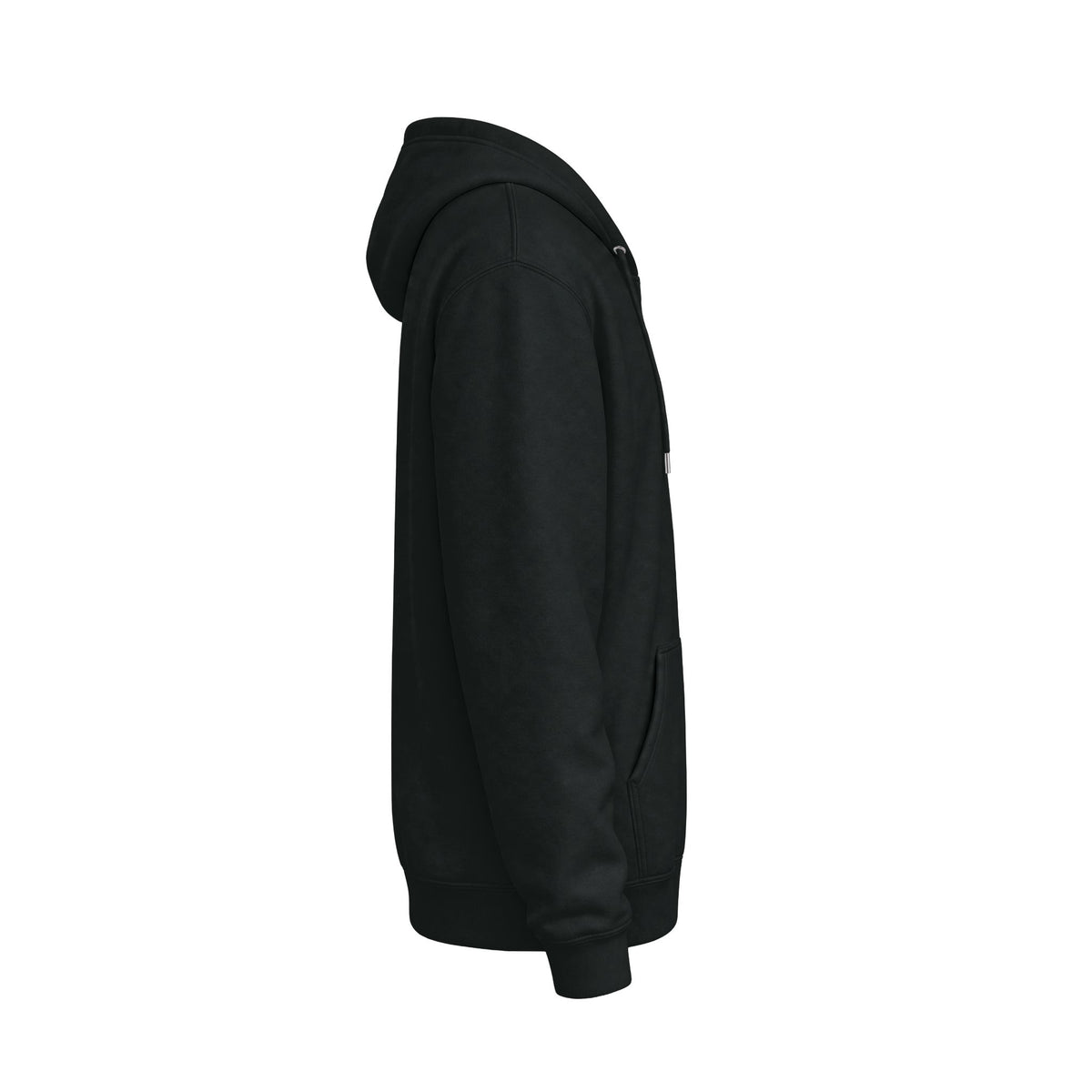 RIAL TRUE - "ARCHIVE_01" Studio Study N°01 Graphic Hoodie, Renaissance Art & Brutalist Design BLACK