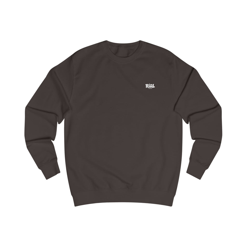 Essentials Dark Crewneck Sweatshirt — RIAL TRUE