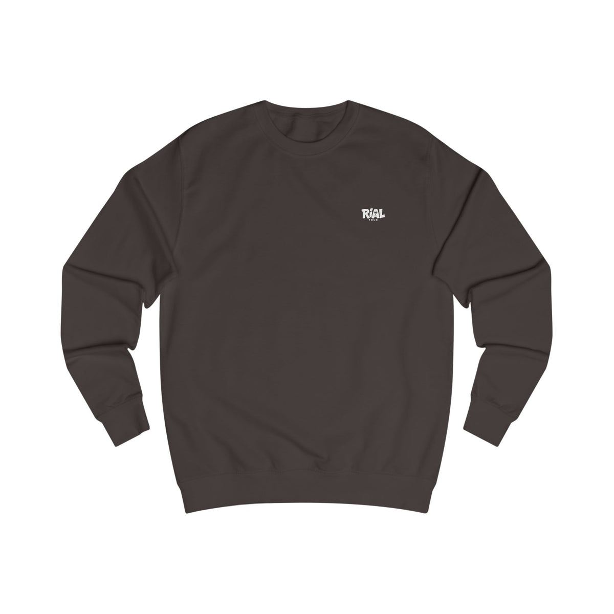 Essentials Dark Crewneck Sweatshirt — RIAL TRUE