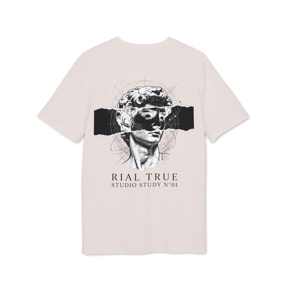 RIAL TRUE — ARCHIVE_01 "Studio Study N°01" Graphic Tee | Heavyweight Organic Streetwear
