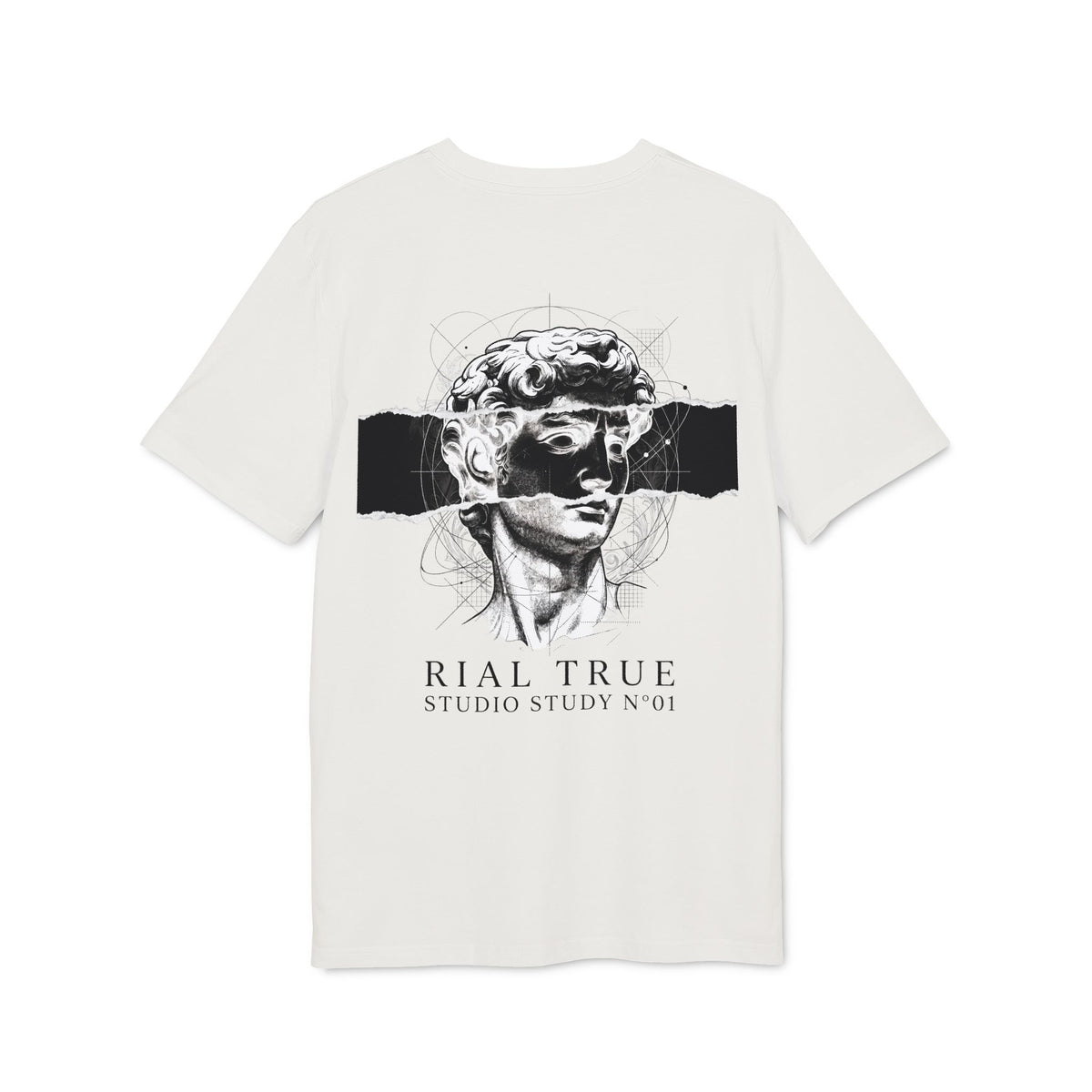 RIAL TRUE — ARCHIVE_01 "Studio Study N°01" Graphic Tee | Heavyweight Organic Streetwear
