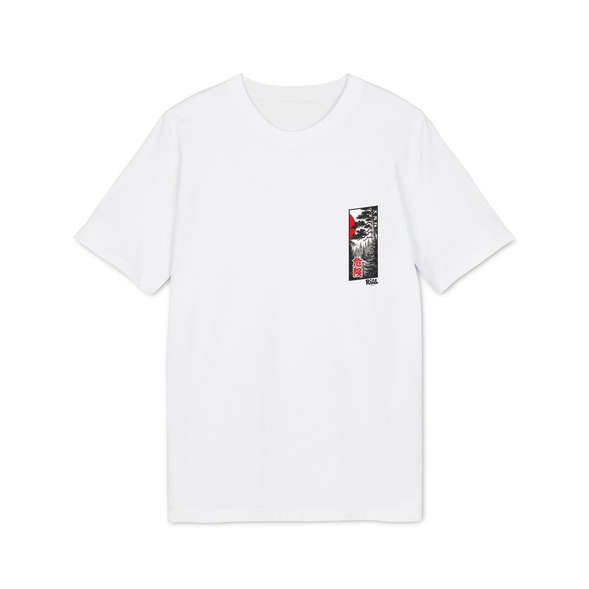 RIAL True — "Aokigahara" Jukai Japanese Graphic Tee | Heavyweight Organic Streetwear